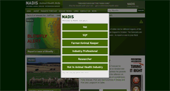 Desktop Screenshot of nadis.org.uk